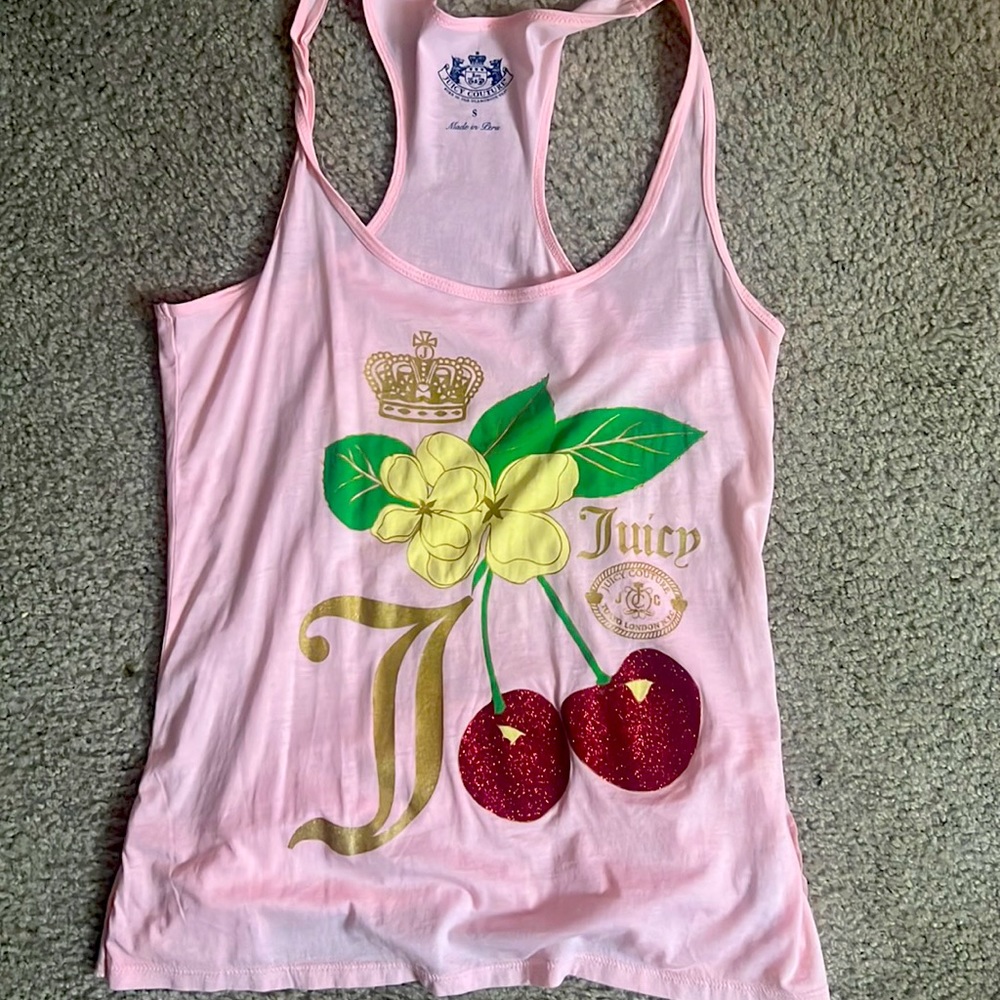 Vintage Juicy couture racerback tank